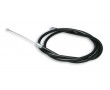 Cable de Gaz / Starter universel Malossi Lg. 873mm pr&eacute;-mont&eacute; Boule 3x3 Dellorto