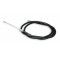 Cable de Gaz / Starter universel Malossi Lg. 873mm pr&eacute;-mont&eacute; Boule 3x3 Dellorto