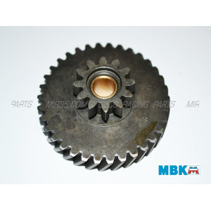 Pignon Boite a Kick MBK M50 EW (interm&eacute;diaire) // Remplac&eacute; par 34087