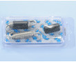 Ressort de Pot 53mm Polini avec Crochet Tournant Inox - La Paire