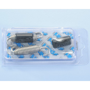 Ressort de Pot 53mm Polini avec Crochet Tournant Inox - Paire