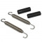 Ressort de Pot 79mm Polini avec Crochet Tournant Inox - La Paire