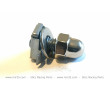 Vis / Clips Fixation + &eacute;crou borgne Carter Radiateur MBK 51 Magnum Racing / XR / Passion - Origine OEM (unit&eacute;)
