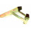 Ferrure de Selle MBK 51 Magnum Racing MR1 Zingu&eacute; / Support de Coque Complet (Bichromat&eacute;)
