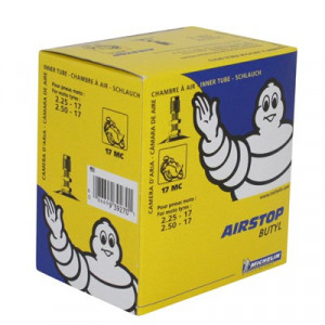 Chambre &agrave; Air 17 Pouces 2-1/4x17 - 2-1/2x17 Michelin 17MC Valve TR4