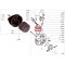 Joint Torique de Cuve Carburateur Gurtner AD12 / AD13 MBK 51 / Motobécane 92 99Z (13118)