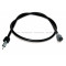Gaine de Compteur CEV carr&eacute; 2mm Cyclo MBK 51 Evasion (Cable 671mm) - Origine OEM