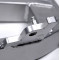 Bras Oscillant Carré MBK 51 Hard Rock Magnum Mag Max Gris Origine (Orion Silver)