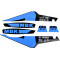 Kit D&eacute;co MBK 51 Hard Rock 91 Bleu Sky Blue pour cadre Noir Paillet&eacute;
