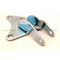 Patte Gousset Moteur Gauche Cyclo MBK Motob&eacute;cane (zn) - Origine OEM