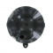 Optique de Phare / Projecteur MBK 51 Hard Rock / Swing Rond Complet Noir Mat Anti Chaleur -Origine OEM