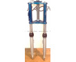 Fourche Cyclo MBK 51 Magnum Racing Compl&egrave;te Bleu Pacifique - Origine OEM