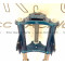 Fourche Cyclo MBK 51 Magnum Racing Complète Bleu Pacifique - Origine OEM