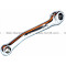 Manivelle de Pédale Gauche Cyclo MBK 51 Motobécane 88 Chrome - OEM