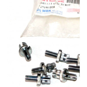 Tendeur de Cable avec &Eacute;crou Poign&eacute;e de Frein MBK 51 Magnum Racing / XR M6x100