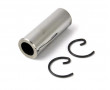 Axe de Piston 12x31.5 Malossi Renforc&eacute; + Clips 12 en G Universel Bidalot / MVT / Malossi / Peugeot