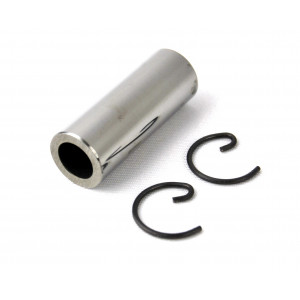 Axe de Piston 12x31.5 Malossi Renforc&eacute; + Clips 12 en G Universel Bidalot / MVT / Malossi / Peugeot