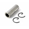 Axe de Piston 12x31.5 Malossi Renforc&eacute; + Clips 12 en G Universel Bidalot / MVT / Malossi / Peugeot