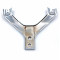 Pont Support Garde Boue Avant MBK 51 Magnum Hard Rock Super New West Chrome - La Paire