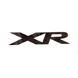 Autocollant MBK 51 Magnum Racing XR Logo de Selle "XR Magnum Racing" Carbone