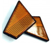 Paire de Catadioptre de Phare avant Peugeot 103 SPX RCX adh&eacute;sif (triangle)