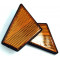 Paire de Catadioptre de Phare avant Peugeot 103 SPX RCX adh&eacute;sif (triangle)