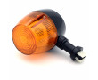 Clignotant Complet Novi Noir Mobylette Motob&eacute;cane 51 VLC West AV88 M16 - Avec Support souple
