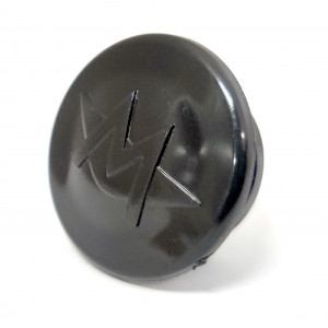 Bouchon Colonne de Fourche MBK Motob&eacute;cane Motoconfort Logo Plastique Noir