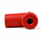 Capuchon Bougie Antiparasite Compétition Champion 5 Ohms Rouge Silicone - Montage avec Olive