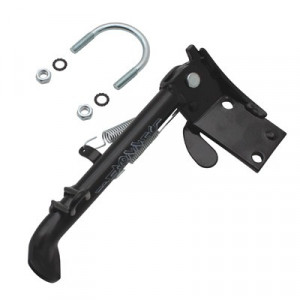 B&eacute;quille Lat&eacute;rale Scooter Peugeot Kisbee 50-100 4T - Buzzetti 4643 Noir