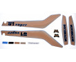 Kit D&eacute;co Motob&eacute;cane 51 Super Grise Silver 83 + Vert Banquise 81-82-83