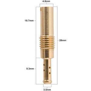 Gicleur de Ralenti N424-21 Keihin PWK-PJ-PWM-PE20 / 22 // Taille au Choix