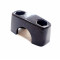 Pontet Fixation Guidon MBK 51 Super Sport Rock Magnum Alu Noir (unit&eacute;)