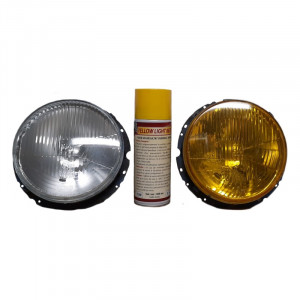 Restom YELLOWLIGHT 8870 - Vernis Jaune pour Verre de Phare / Feu