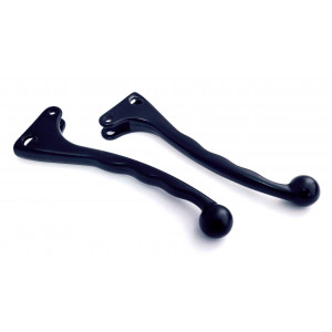 Levier de Frein Magura Peugeot 102 103 HP HPL TSE / Motob&eacute;cane Noir &agrave; Boule (Paire)