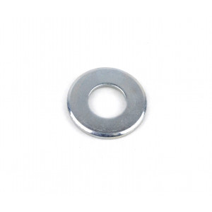 Rondelle Plate 8mm Medium Chanfrein&eacute; Acier Zingu&eacute; 8.4x18x1.5 (NFE 25513) - unit&eacute;