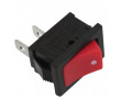 Interrupteur Bouton Rouge Encastrable a Souder On-Off