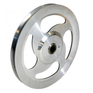 Poulie Alu Doppler ER2 pour MBK 51 ajour&eacute; Racing - Pignon 11 D&eacute;montable