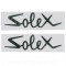 Autocollant Decor droite ou Gauche Cadre Solex