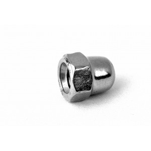&Eacute;crou Borgne M6 Acier Chrom&eacute; pour Capotage / Radiateur MBK 51 Magnum Racing / XR (x1)