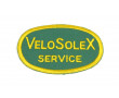 Ecusson Brod&eacute; VeloSoleX Service Ovale 70x110 - Stock d'&eacute;poque NOS