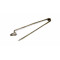 Broche épingle VeloSoleX Service Vert Chrome 15x50  - Stock d'époque NOS