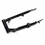 Bras Oscillant Rond Noir MBK 51 Mobylette Motob&eacute;cane 51 - Ovale