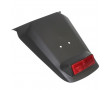 Bavette de Garde Boue Scooter MBK Booster Bw's 2004-> Noir