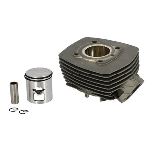 Cylindre Piston Alu 3T Peugeot 103- Remplacement d'Origine Fixation Bride + Ecrou