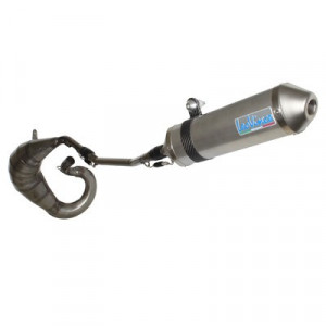 Pot d'&eacute;chappement Leovince X-Fight Derbi Senda SM DRD-Racer-X-treme Gilera SMT RCR 2003➔ 2005 - Passage Haut a Gauche