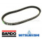 Courroie Scooter MBK Booster Nitro Ovetto Stunt Yamaha Bw's Aerox Slider Aprilia SR50 1993-> 2001-Malaguti F12 F15 -Bando- (751x