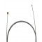 1Cable de Gaz universel carbu Dellorto Lg. 2.5m Boule 3x3 + Serre cable Laiton (Kit)