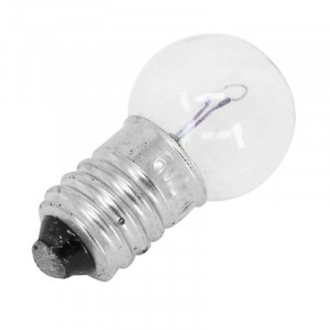 Ampoule Feu Arri&egrave;re 6V 1.8W &agrave; Visser Mobylette tout type / Motob&eacute;cane Cady / Solex (Ballon &Oslash;15)