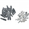 Cosse Cylindrique Pro Femelle D. 3.5mm avec Isolant Couple (X1)